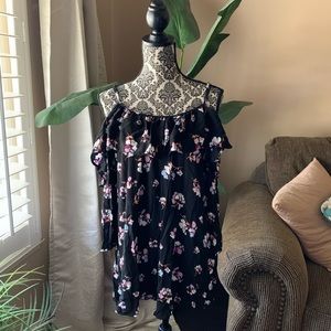 A flowy flower dress.